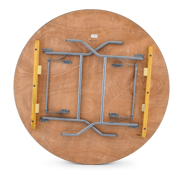 Atlas Commercial Products Replacement Leg Set for 54" 60" and 66" Round Wood Folding Table WFT5-LEGS-54-60-66R - main